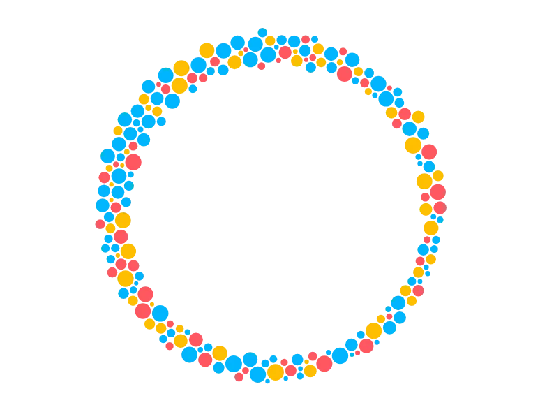 ForceSimulation - collision-detection